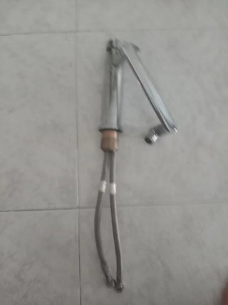 Grifo de cocina extensible cromado