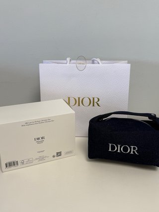 Neceser Dior vaquero letras plata