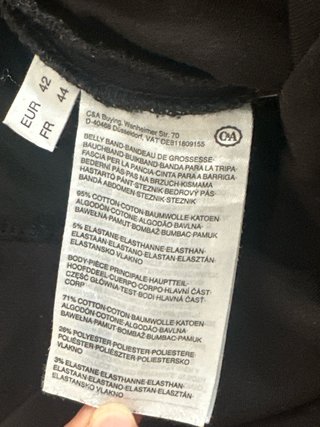Pantalones premamá C&A talla 42
