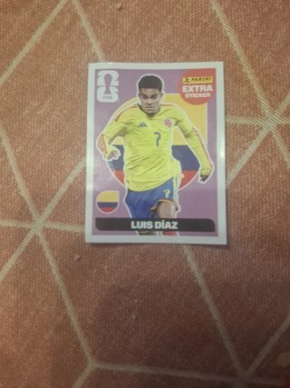 Cromos Panini Extra Luis Díaz