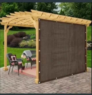 2 Toldos Vela Malla Sombra Rectangular 3X4