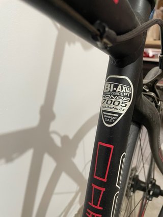 Bicicleta Carretera Connor WRC Negra Roja