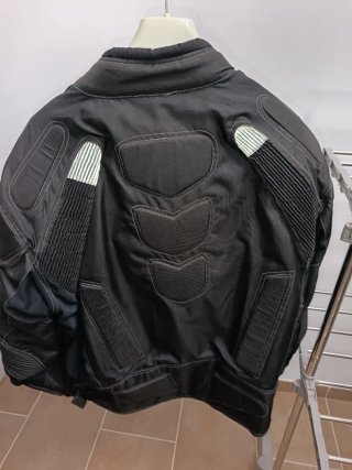 Chaqueta Moto Negra Talla XL