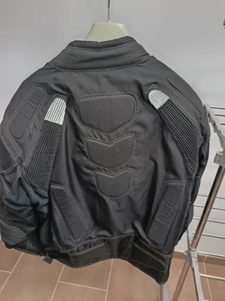 Chaqueta Moto Negra Talla XL