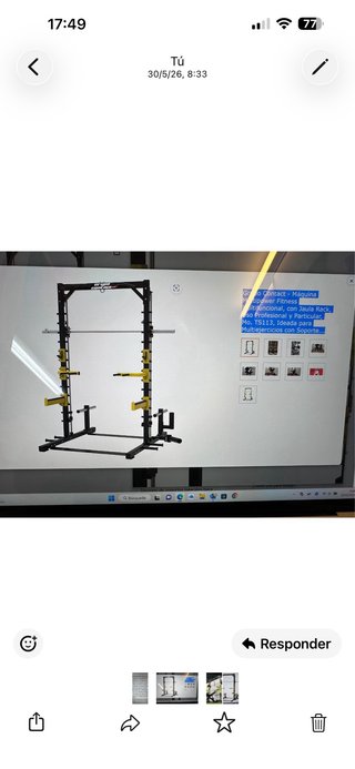 Máquina Multipower Jaula Profesional
