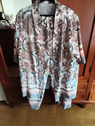 Pantalon y chaqueta larga 50% poliéster 50 viscosa