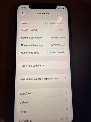 iPhone 11 Pro 256 GB – Muy buen estado