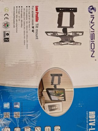 Colgador TV Invision. Pantallas desde 26-55''
