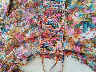 Vestido estampado flores talla 42