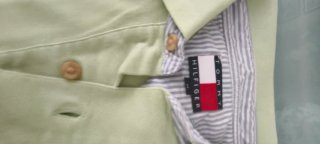 Lote 4 Polos Marcas: Burberry, Replay, Tommy