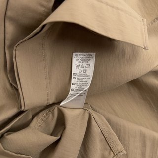 Camisa vintage caqui Marks & Spencer