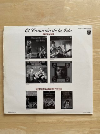 Vinilo Camarón de la Isla Soy grande por ser gitan