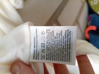 Vestido Verano Crema H&M Talla M