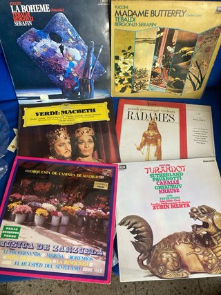 Lote Vinilos LP y SP Varios Artistas