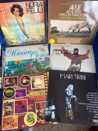 Lote Vinilos LP y SP Varios Artistas