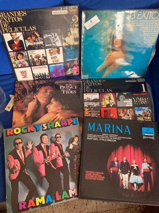 Lote Vinilos LP y SP Varios Artistas