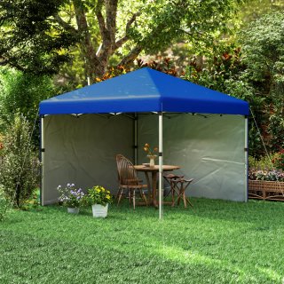 Carpa Plegable 3x3m con 2 Paredes