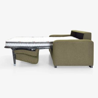 Sofá Cama 180x200cm Beige/Azul