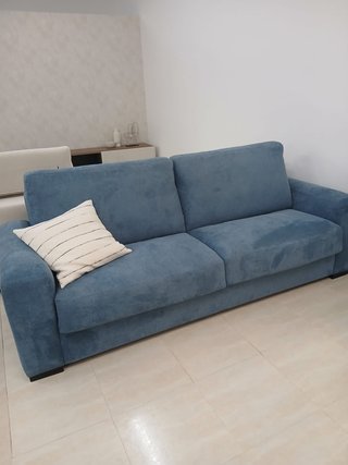 Sofá Cama 180x200cm Azul