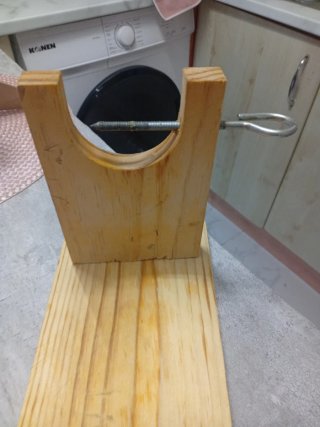 Jamonero madera, un solo uso