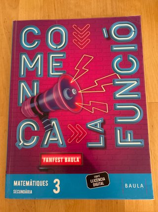 Matemàtiques 3, Secundària, Fanfest Baula