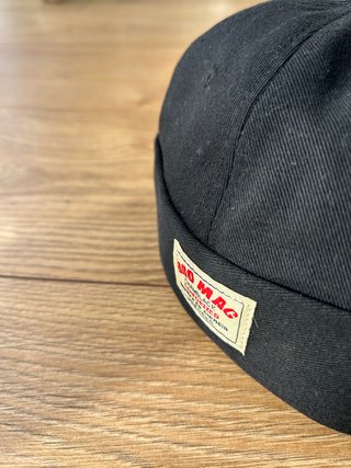 Gorra negra sin visera Shein