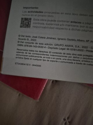 Libros de texto matemáticas 3 eso