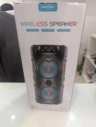 Altavoz Bluetooth GREATNCE Portátil LED Sonido