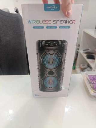 Altavoz Bluetooth GREATNCE Portátil LED Sonido