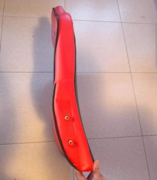 Respaldo Silla Xtreme Roja y Negra