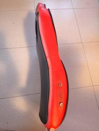 Respaldo Silla Xtreme Roja y Negra