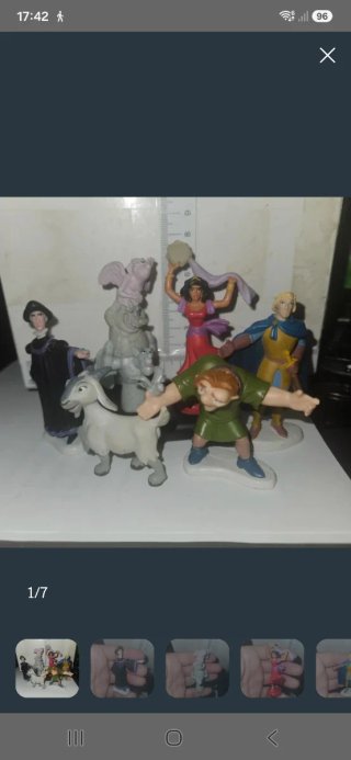 Figuras Disney Hércules y El Jorobado