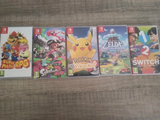 3 juegos Nintendo Switch