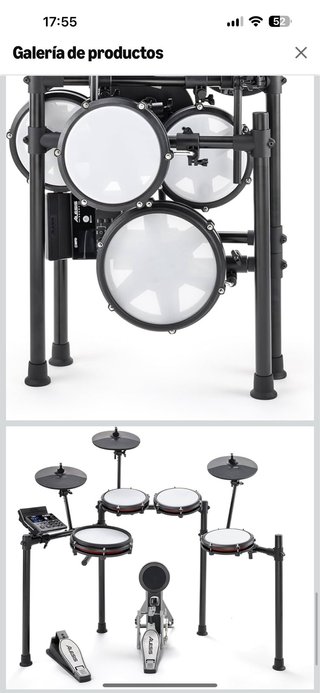 Batería Electrónica Alesis Nitro Max Kit Nueva!