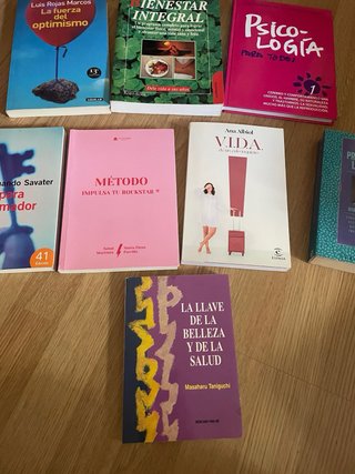Lote libros autoayuda, salud, psicología y bienest