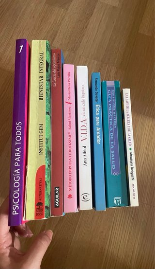 Lote libros autoayuda, salud, psicología y bienest