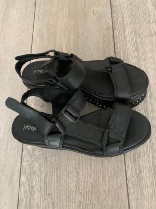 Sandalias Plataforma Negras