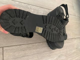 Sandalias Plataforma Negras