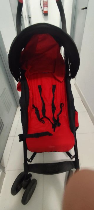 Silla de paseo Chicco roja