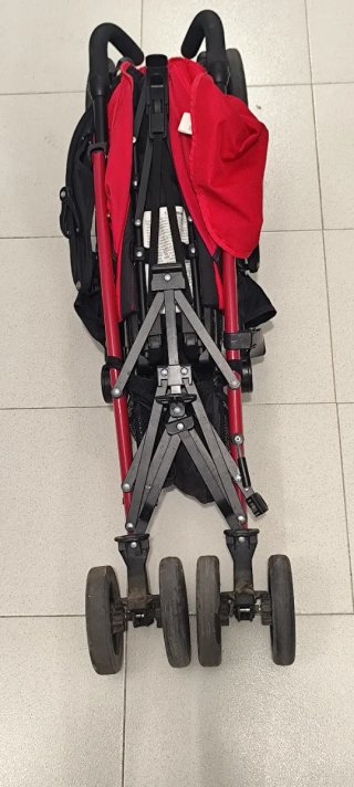 Silla de paseo Chicco roja