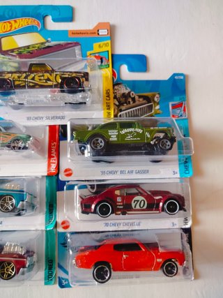 Hot Wheels Lotto 7x Chevrolet