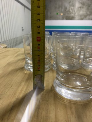 Vasos de whisky de cristal
