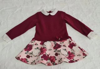Vestido Mayoral 3 años floral 98 cm