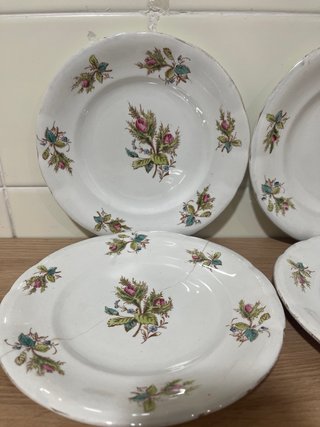 4 Platos postre Luneville