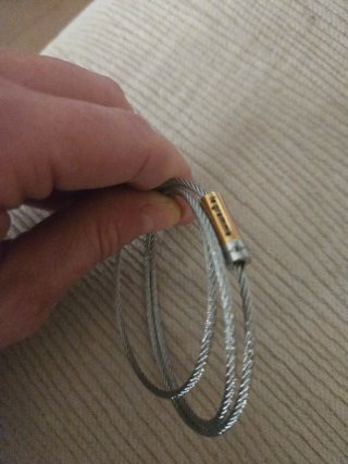 Pulsera Le Gramme 11g Oro y Plata