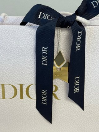 Bolso Dior Tote Vaquero Letras Plateadas