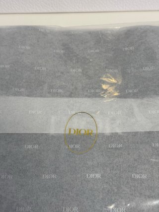Bolso Dior Tote Vaquero Letras Plateadas