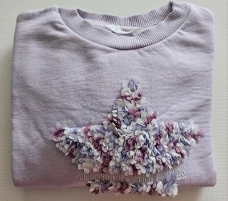 Sudadera niña Mango. Talla 7-8 (128 cm)