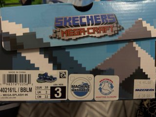 Sandalias Minecraft Niños Azul y Verde