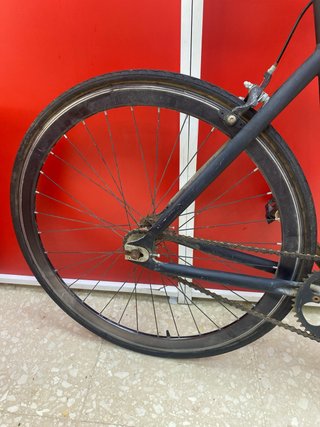 Bicicleta Fixie Negra Talla M